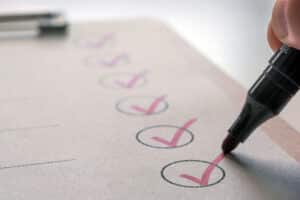checklist for Datasafe in Portland OR