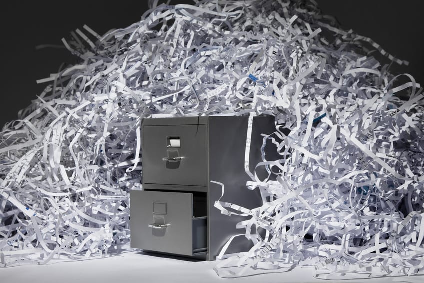 Shredding documents in Portland OR with Datasafe