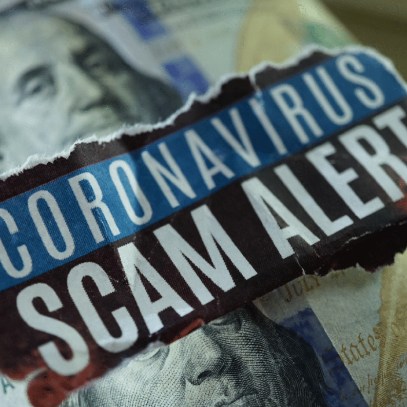 Coronavirus scam alert in Portland OR