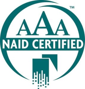 NAID AAA Certified logo